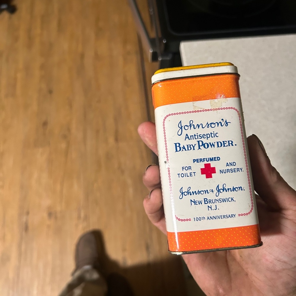 Vintage Johnson And Johnson Baby Powder Csn